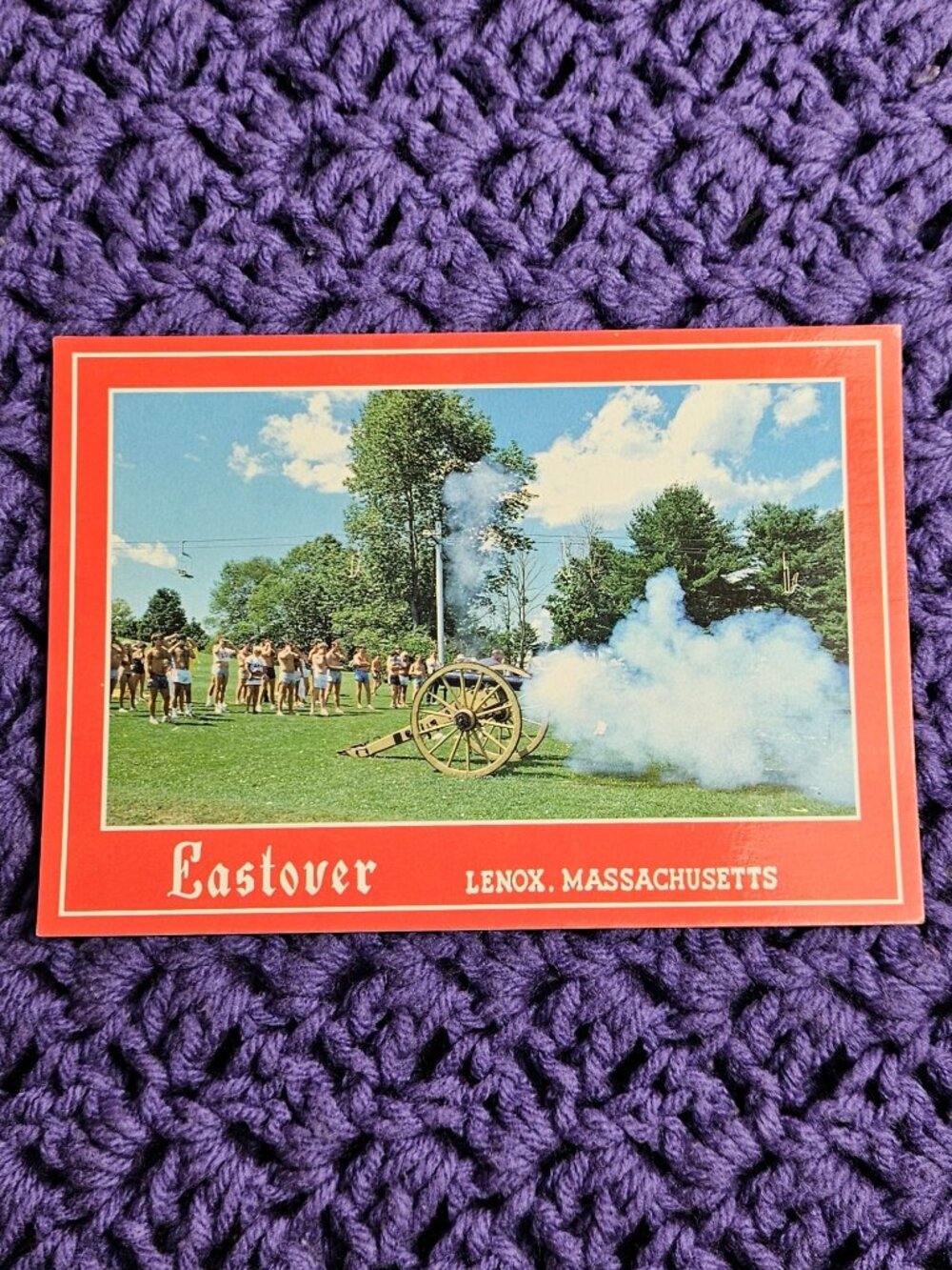 Eastover Lenox Massachusetts Postcard